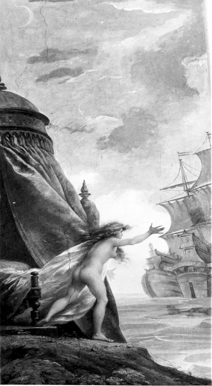 Olimpia abbandonata da Bireno - Palazzo Chigi, Roma